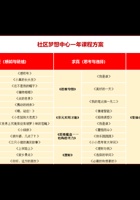 社区梦想课程表 封面