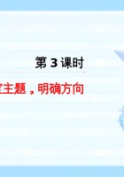 《去远方》第三课  确定主题 明确方向-课件 封面